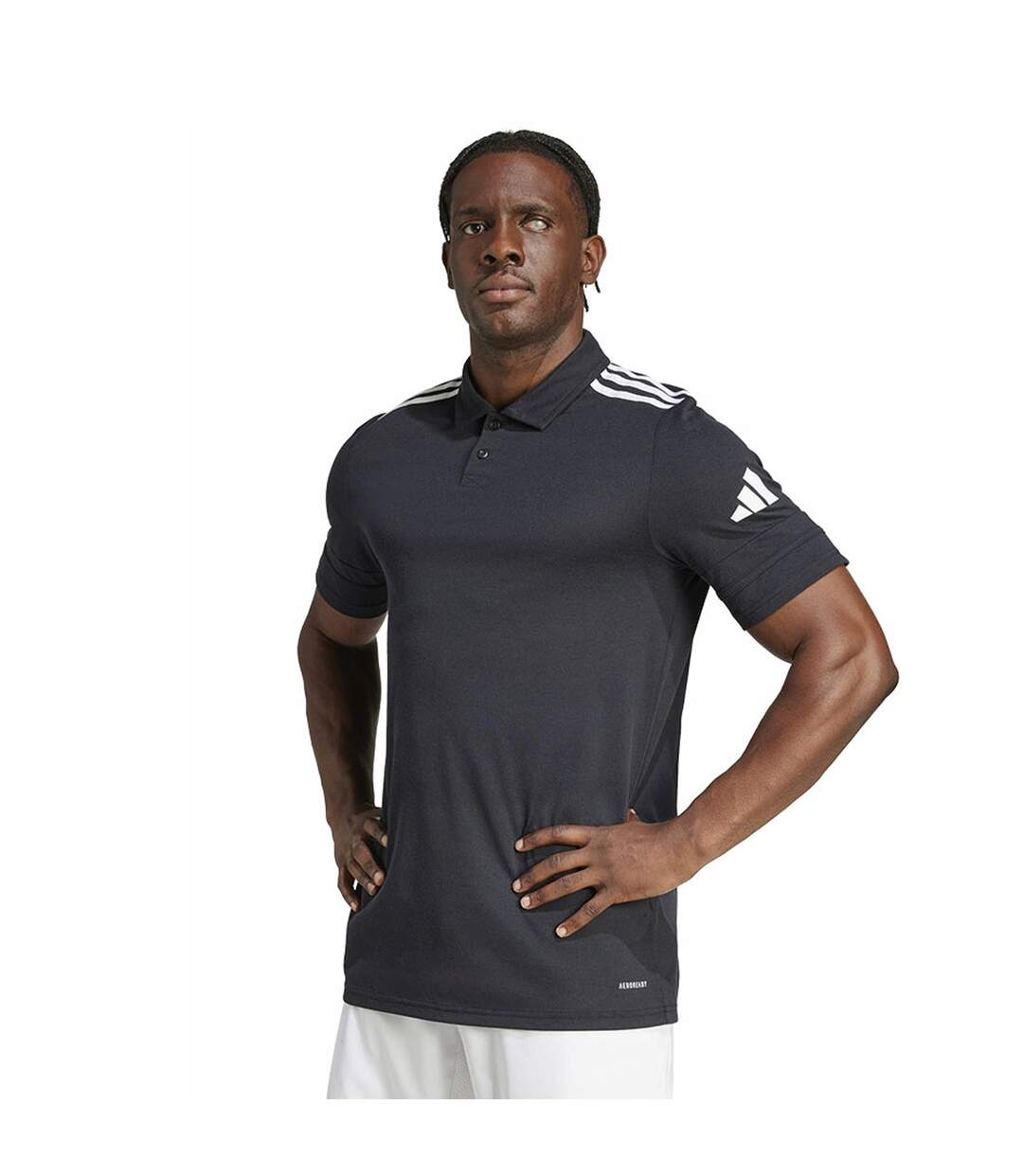Polo Squadra Homme Noir Adidas-2