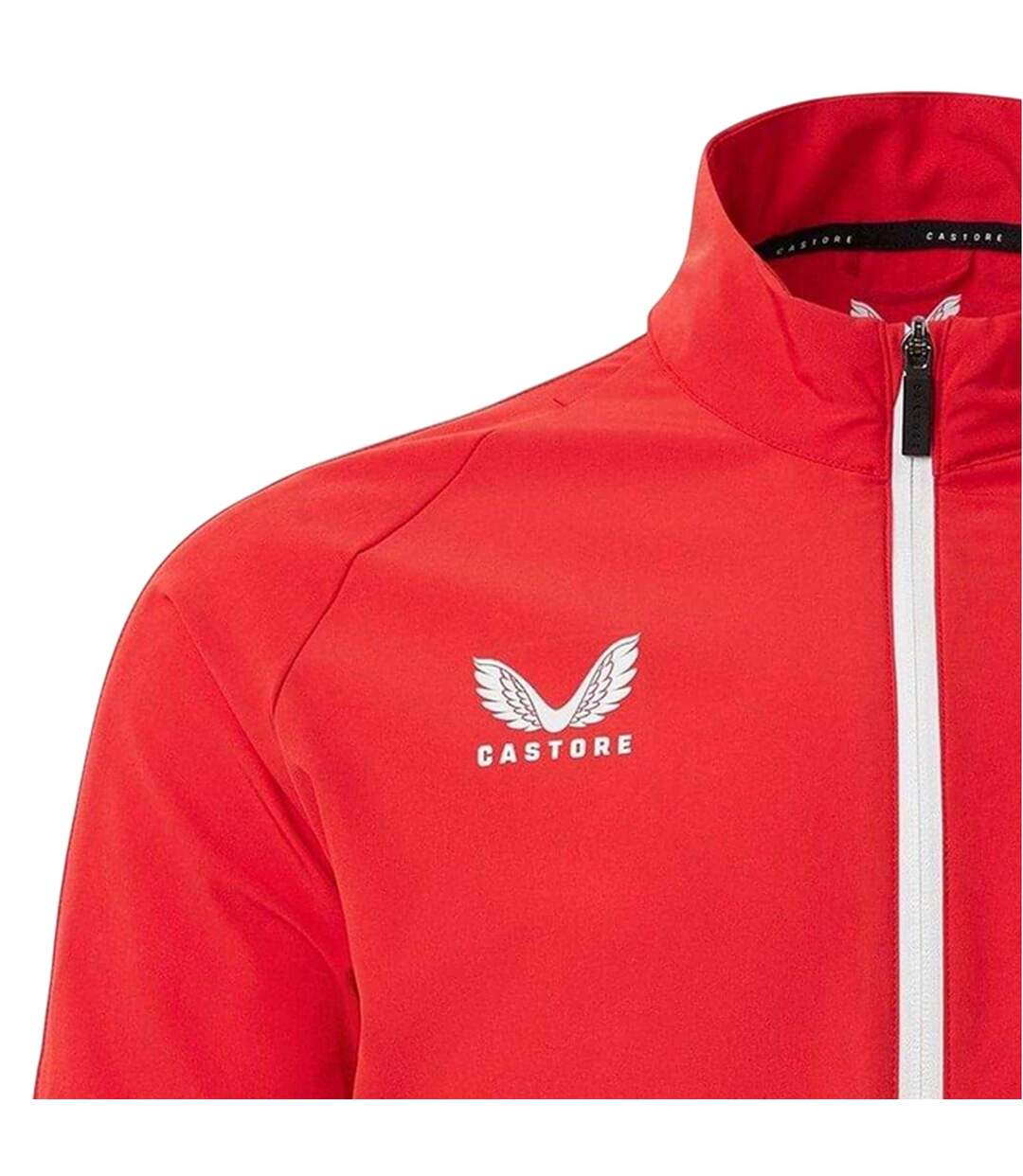 Veste De Survêtement Manches Longues Motif/style Rangers Fc Homme Rouge Castore-3