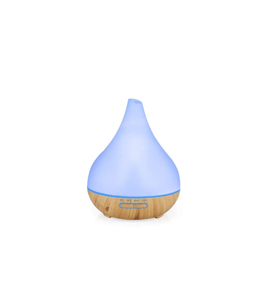 Diffuseur d'Huile Essentielle LED Nuage 400ml Blanc-2