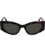 Lunettes De Soleil Motif/style Œil De Chat Femme Taille Unique Foncé Liu Jo-1