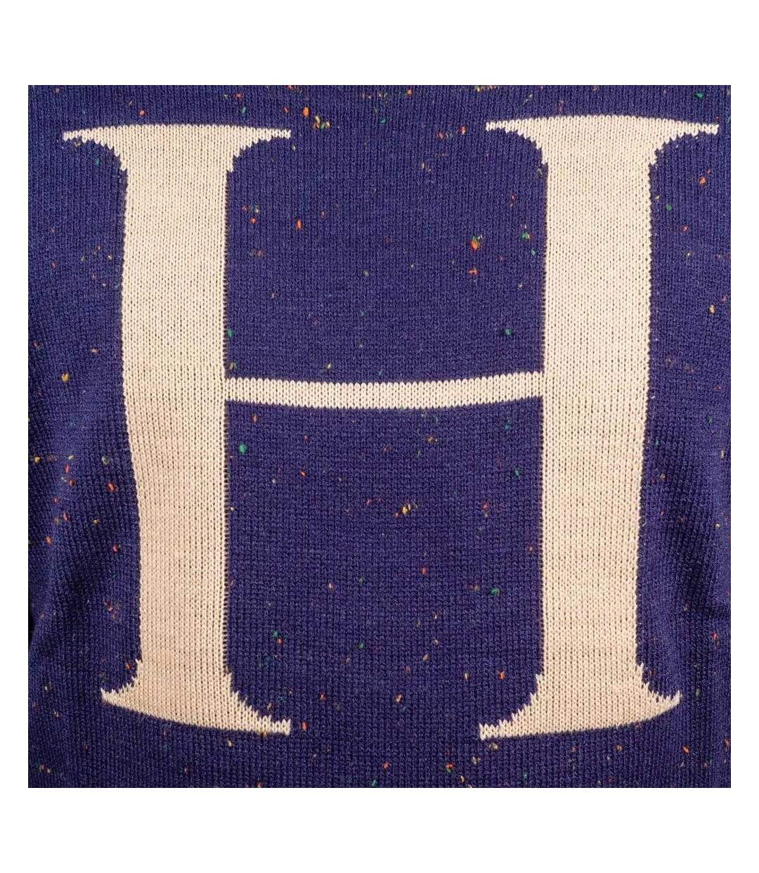 Sweat Noël Motif/style H Letter Homme Bleu Marine Rose Clair Harry Potter-2