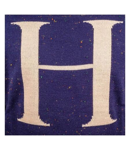 Sweat Noël Motif/style H Letter Homme Bleu Marine Rose Clair Harry Potter
