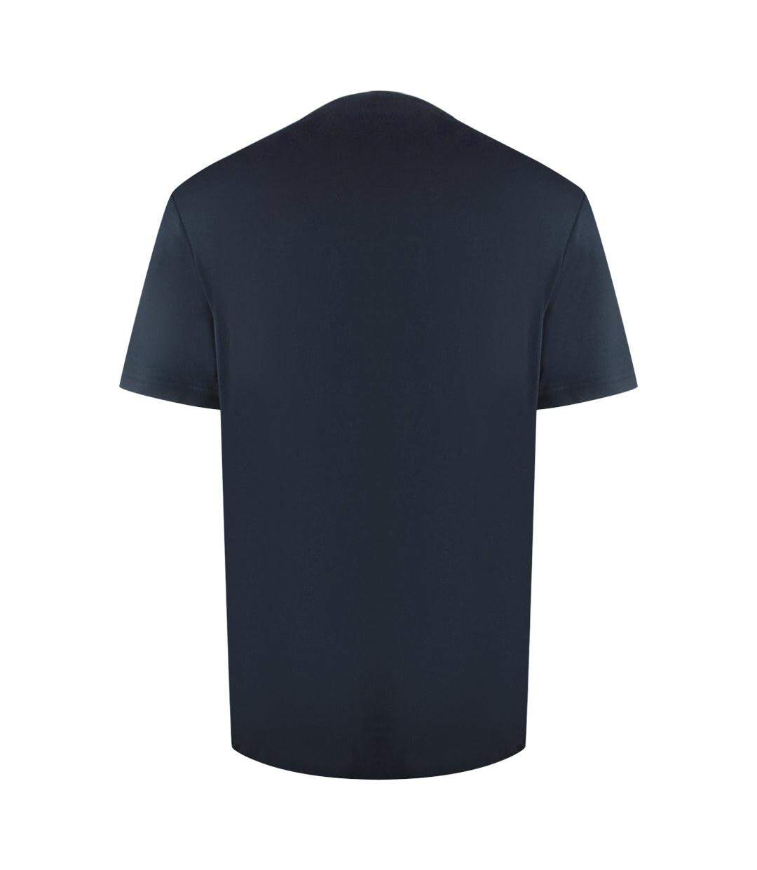 T-shirt Motif/style Pixelisé Homme Bleu Marine Foncé Diesel-2