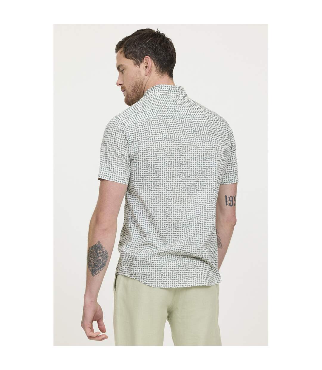 Chemise manches courtes coton regular DOMIL-3