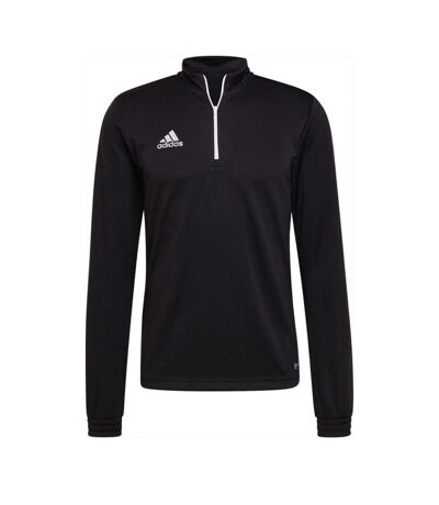 Sweat demi zip noir homme adidas ent22 tr top - l