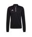 Sweat demi zip noir homme adidas ent22 tr top - l-1