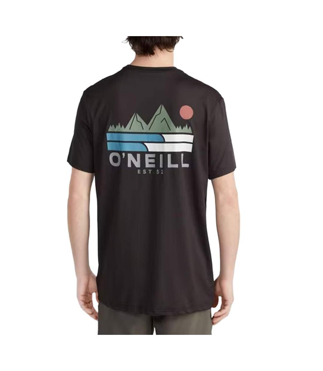 T-shirt noir homme o'neill trvlr-2