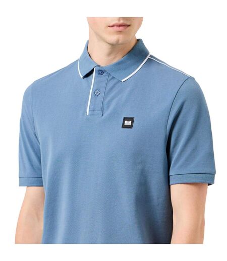 Polo Astola Homme Bleu Blanc Weekend Offender
