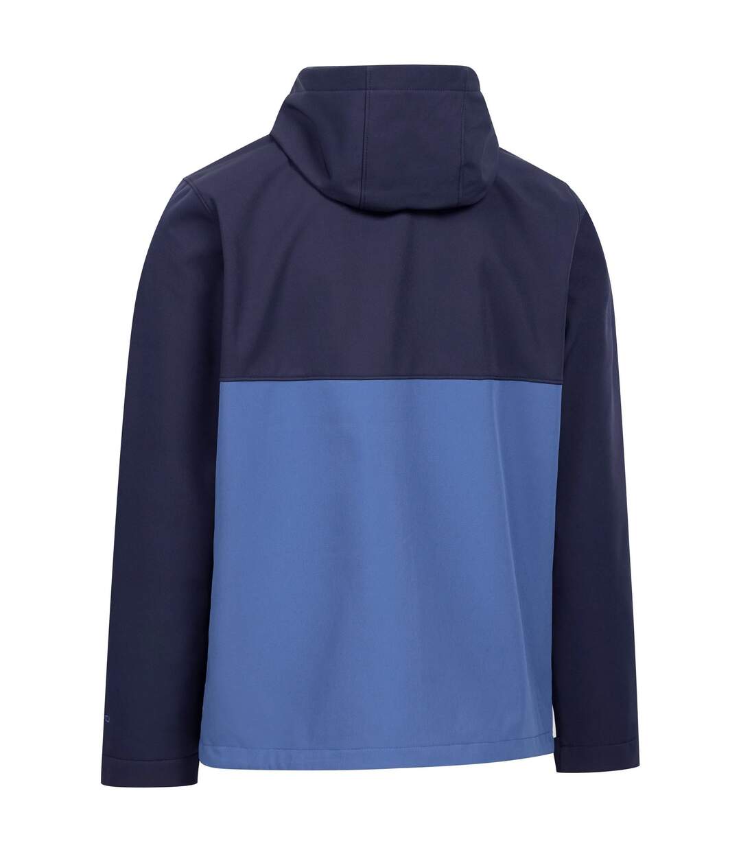 Veste Softshell Imperméable À Capuche Motif/style Blocs De Couleurs Flanagan Homme Bleu Marine Trespass-3