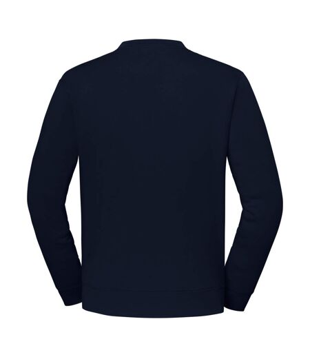 Mens Iconic Premium Set-in Sweatshirt Deep Navy Fruit Of The Loom