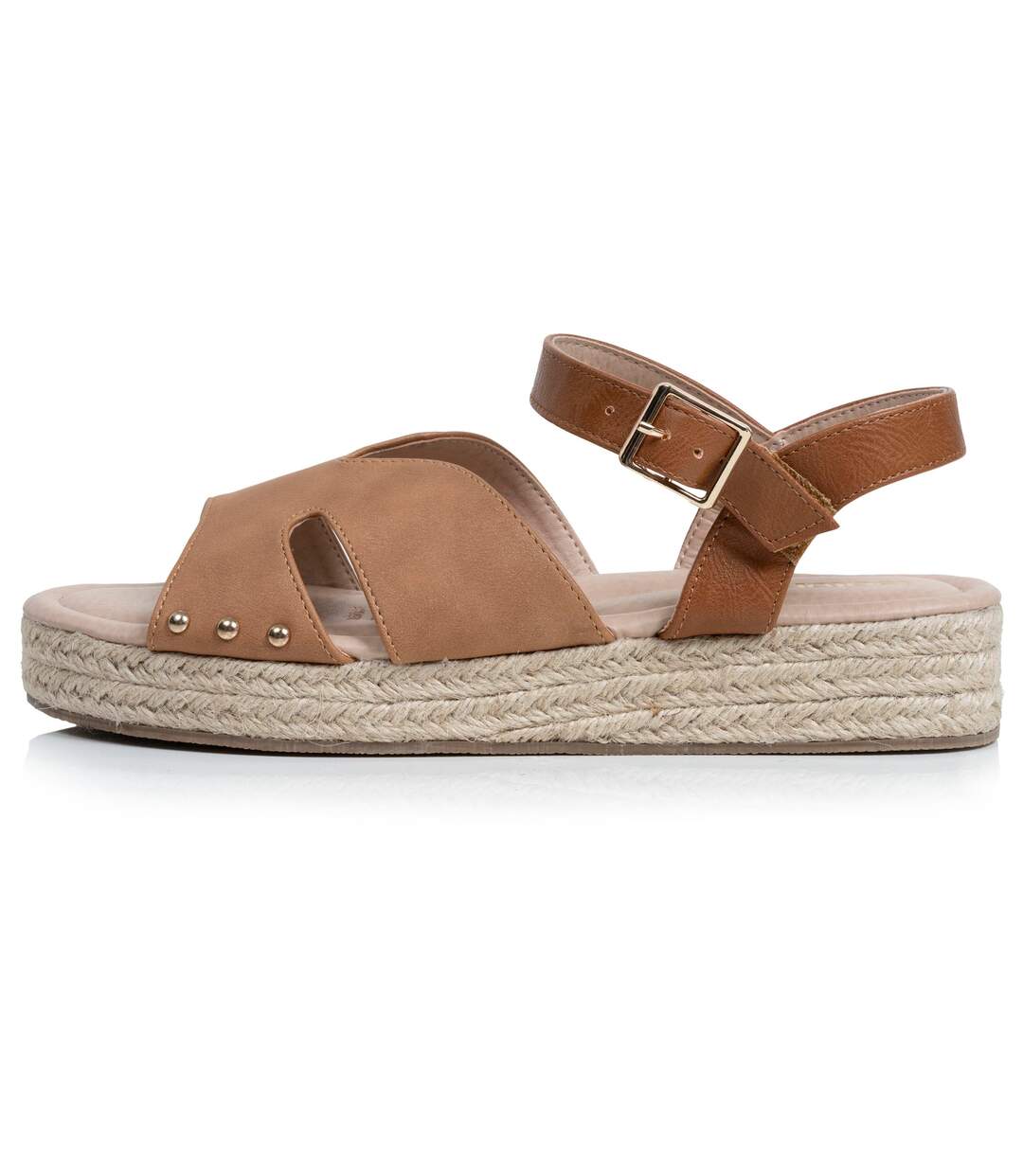 Isotoner Sandales femme semelle à mémoire de forme talon 3,5 cm-4