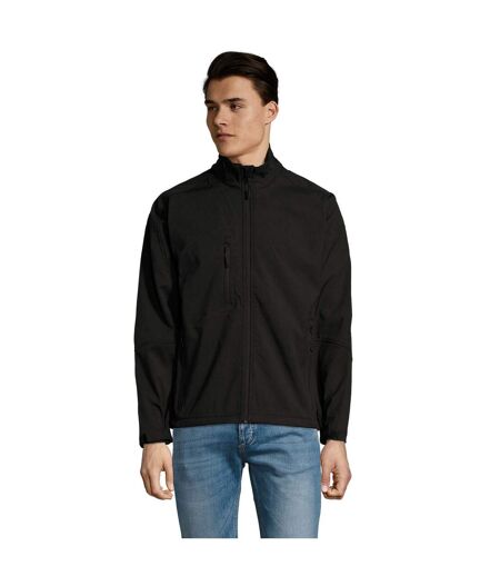 Veste Softshell Relax Homme Noir SOLS