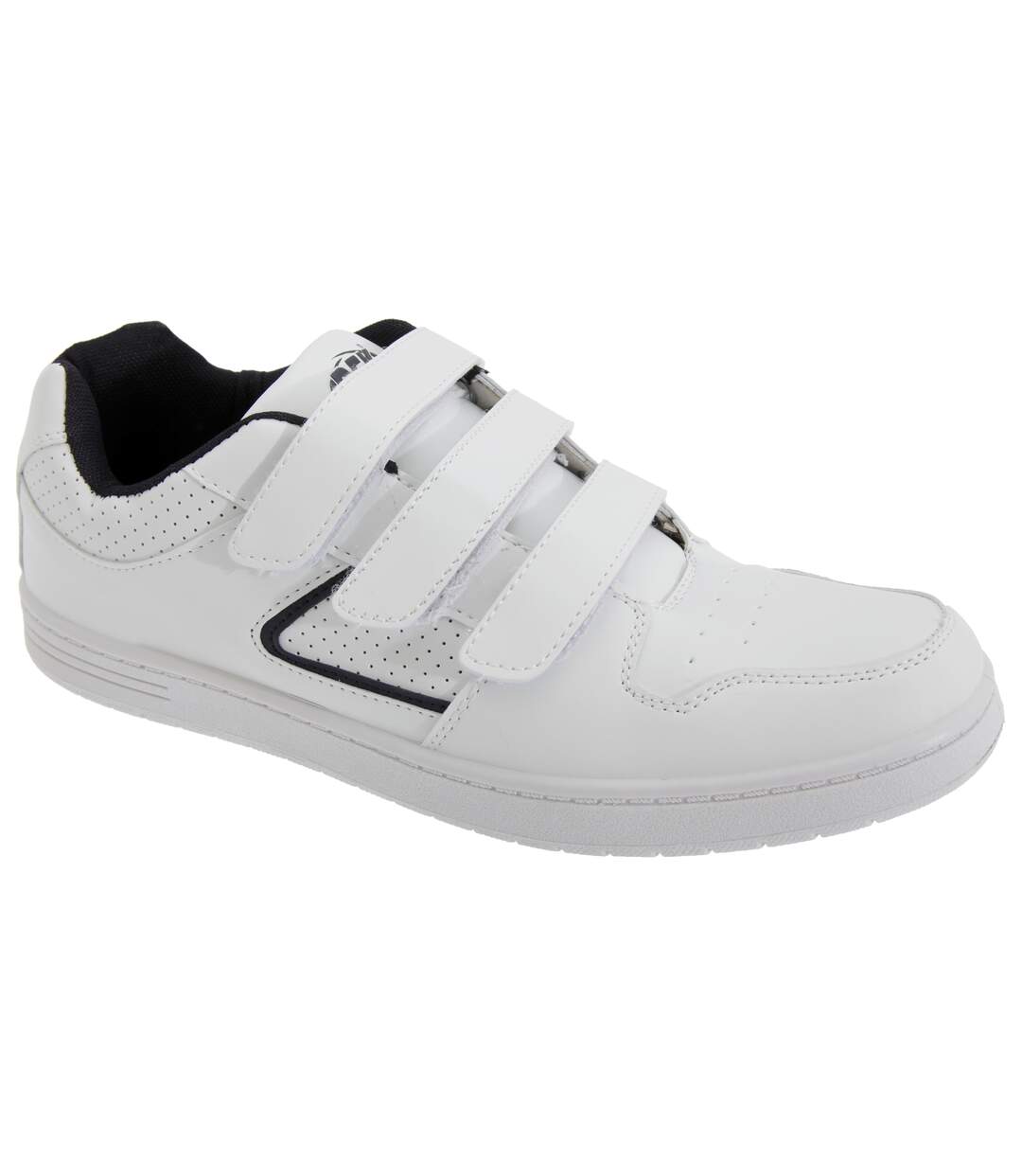 Dek Mens Charing Cross Touch Fastening Trainers (White) - UTDF906