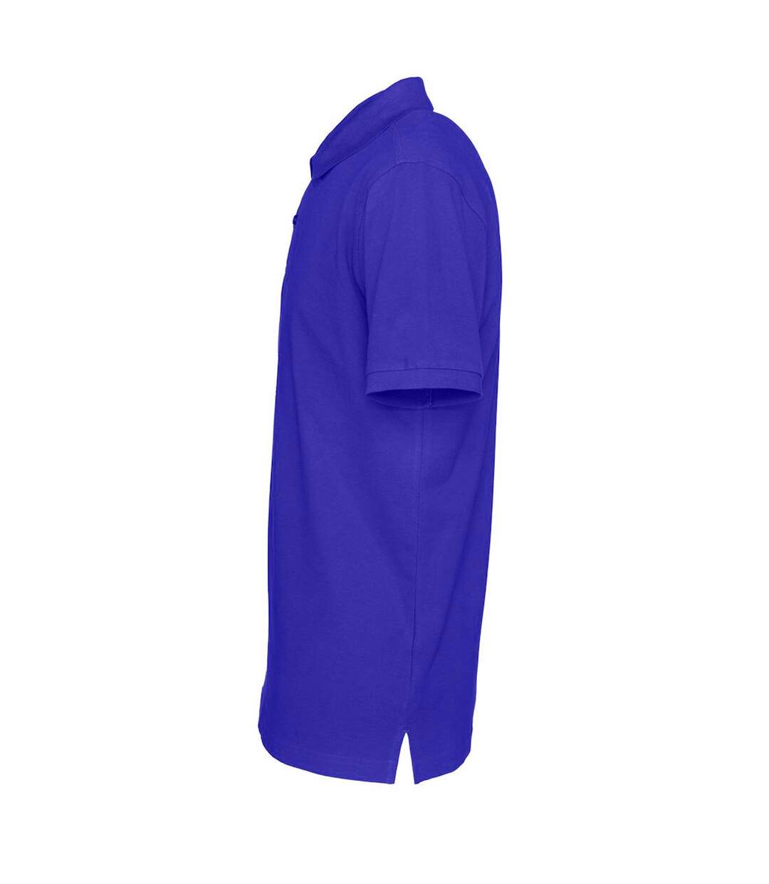 Mens Pique Polo Shirt Royal Blue Clique-3