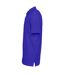 Mens Pique Polo Shirt Royal Blue Clique-3