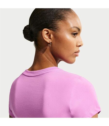 T-shirt Motif/style Swoosh Chill Femme Magenta Nike