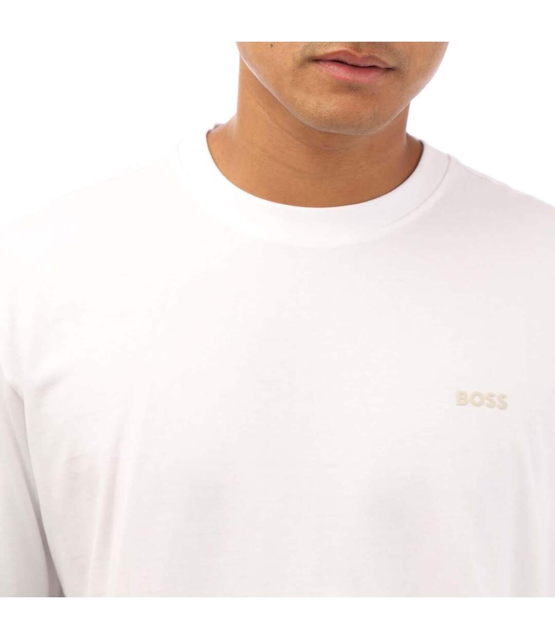 T-shirt Style Imprimé Au Dos Seasonal Homme Blanc Boss-4