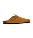 Mules Plate Cuir Natural World-2
