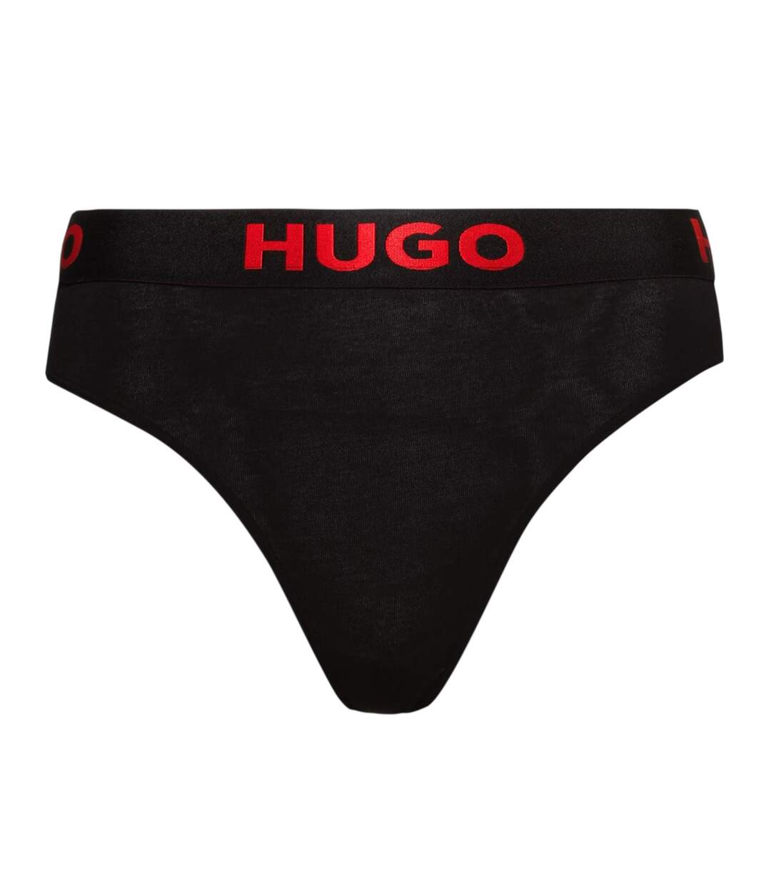 Lot De 3  Strings Motif/style Logo Femme Noir Hugo-3