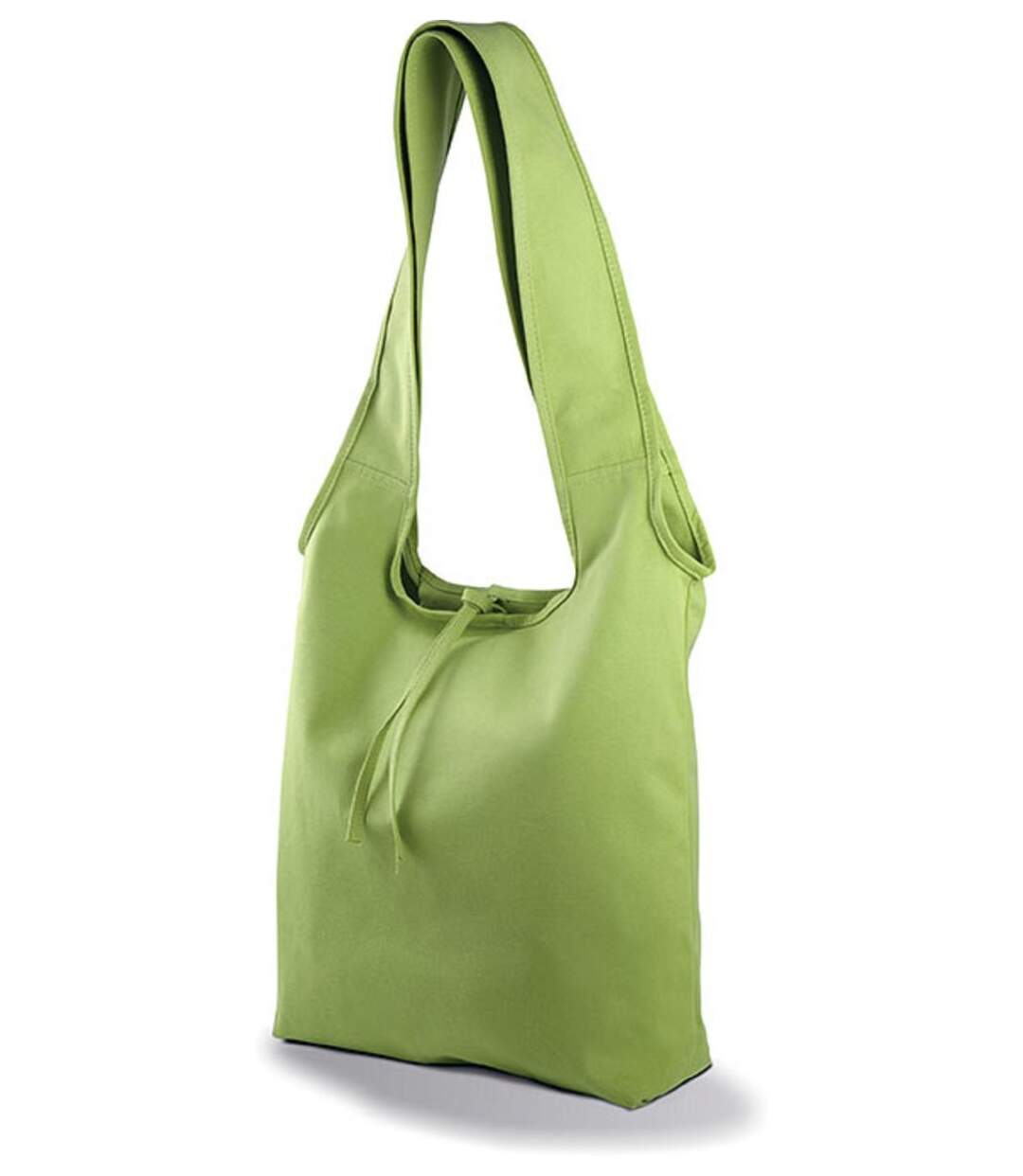 Sac shopping en coton Canvas - KI0212 - vert lime-1