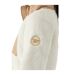 Veste Polaire Double Monkey Femme Crème Reebok-4