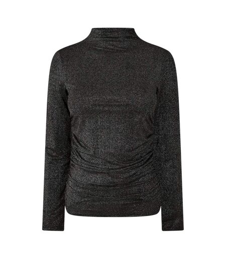 Blouse Manches Courtes Femme Noir Pieces
