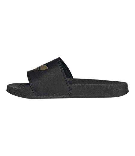 Womens/ladies Adilette Lite Trefoil Regular Slides Core Black Adidas