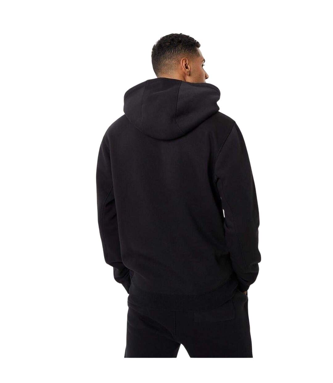 Mens Batsford Logo Hoodie Black Jack Wills-2