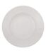 Lot de 6 Assiettes Creuses Perle 22cm Blanc-1
