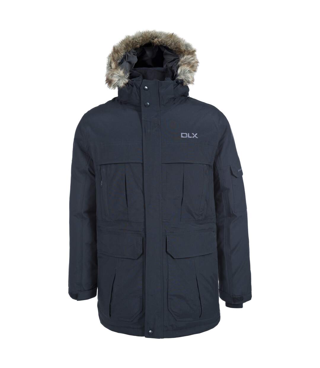 Parka highland homme noir Trespass-1