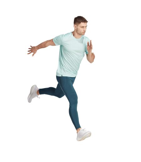 Mens Run It T-shirt Aqua Adidas