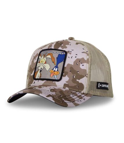 Casquette homme trucker camouflage Looney Tunes Bip Bip Coyote Capslab