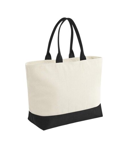 Tote Bag Puerto Weekender Taille Unique Naturel Noir Quadra