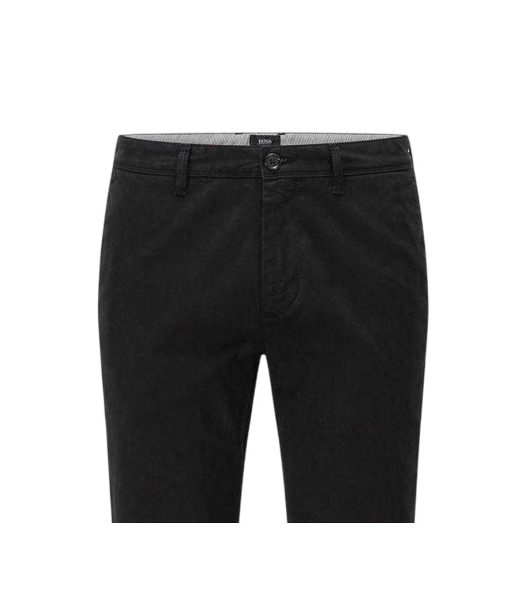 Pantalon Motif/style Uni Crigan2 Homme Noir Boss-3