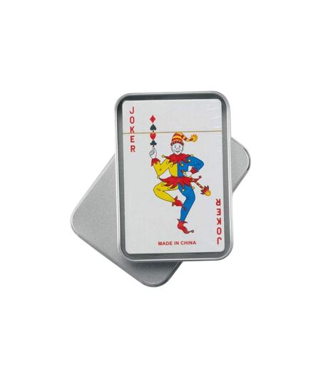 Amigo Playing Card Deck One Size Matt Silver MidOcean