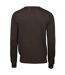 Mens Merino Blend Crew Neck Sweatshirt Mocha Tee Jays-2