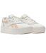 Baskets Court Advance Surge Femme Blanc Rose Reebok-1