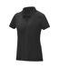 Elevate Essentials Womens/Ladies Deimos Cool Fit Polo Shirt (Solid Black)