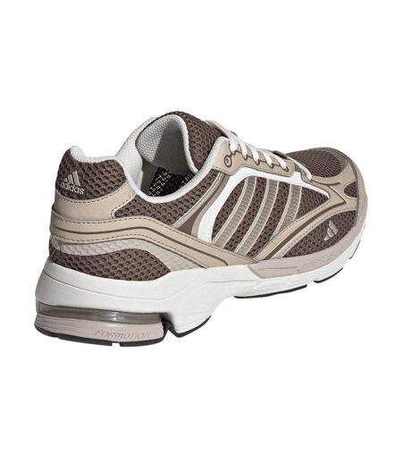 Baskets Spiritain Femme Blanc Cassé Marron Adidas