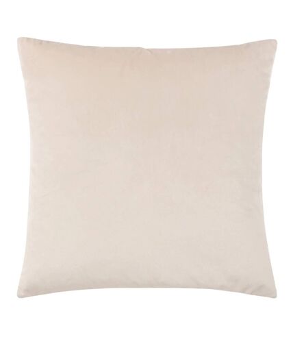 Paoletti Henley Jacquard Velvet Throw Pillow Cover (Warm Taupe) (50cm x 50cm)