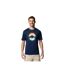 T-shirt Motif/style Graphique Path Lake Homme Bleu Marine Columbia-1