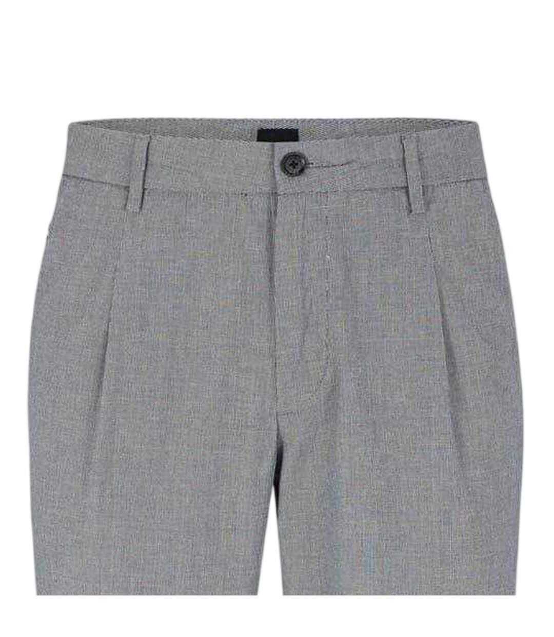 Mens Kaito1 Slim Trousers Dark Blue Boss-3