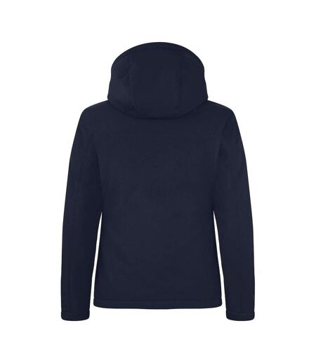 Doudoune Softshell Femme Bleu Marine Foncé Clique