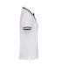 Womens/ladies Astoria Polo Shirt White Clique-4