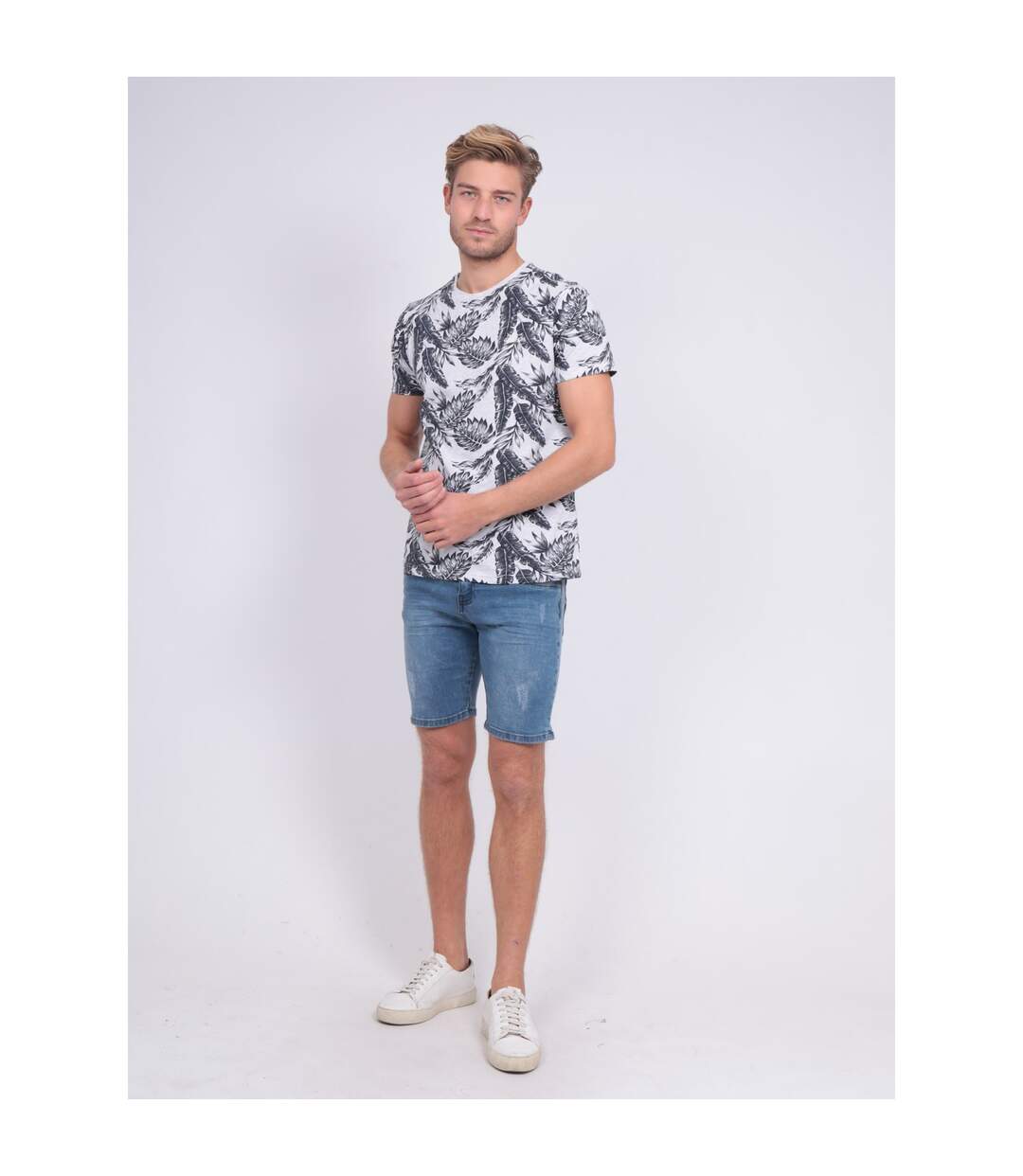 T-shirt col rond pur coton NETOMAN-4