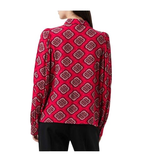 Chemise Manches Bouffantes Femme Rose Framboise Vero Moda