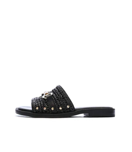Sandales noires femme carmela brida