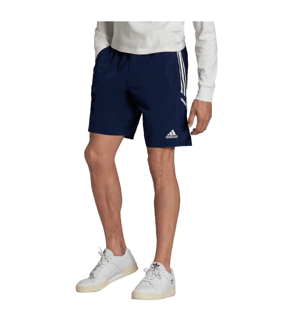 Short Condivo Downtime Homme Bleu Marine Adidas-1