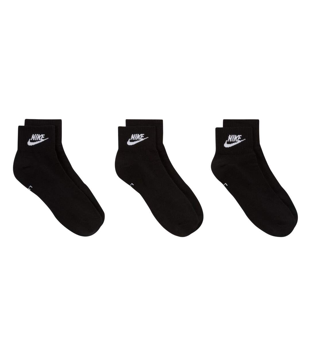 Socquettes Everyday Essential Adulte Noir Nike-3
