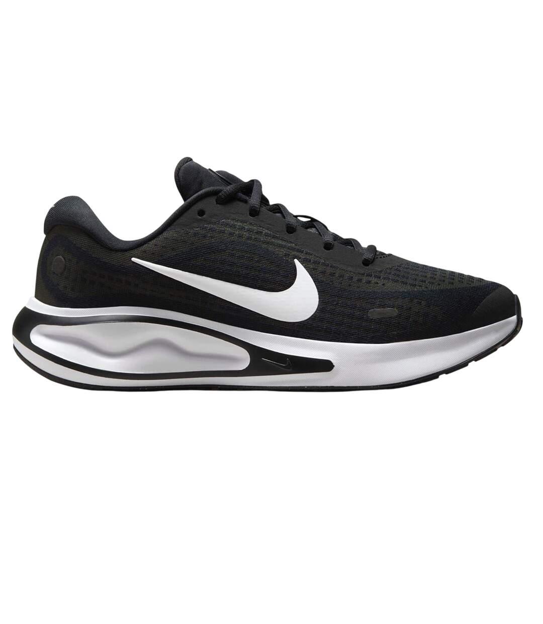 Chaussures Course À Pied Journey Femme Noir Blanc Nike-1